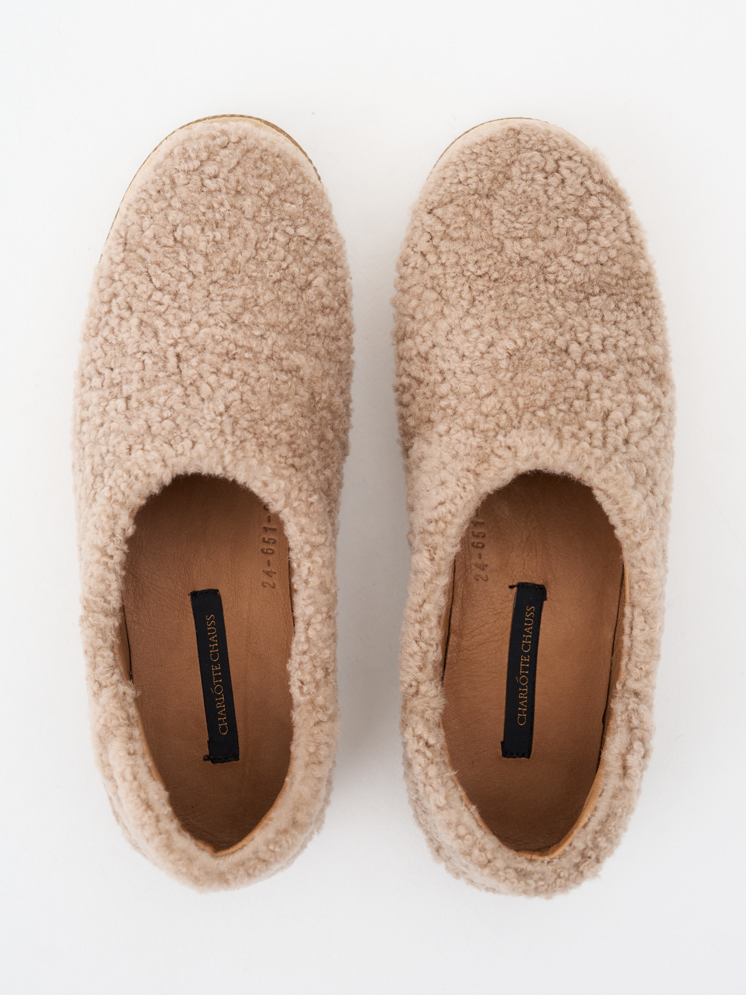 Лоферы SEVERINE, визон-CHARLOTTE CHAUSS 