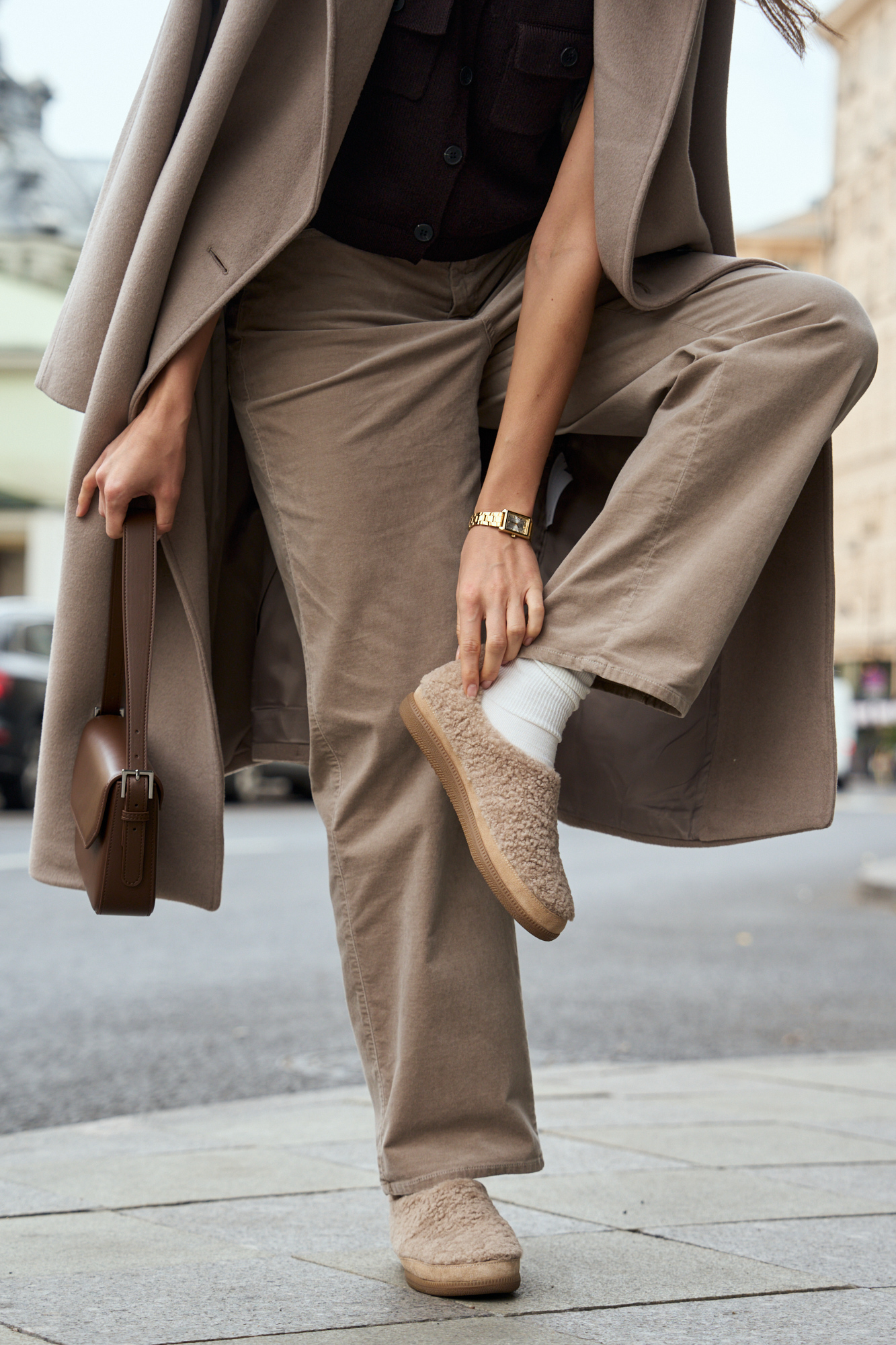 Лоферы SEVERINE, визон-CHARLOTTE CHAUSS 