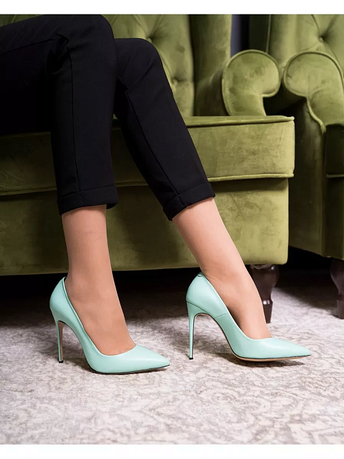 Туфли LILI-ROSE, светло-зеленый