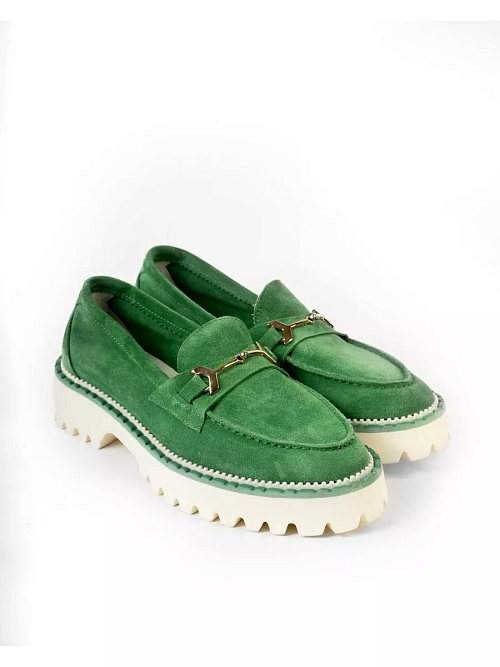 Лоферы JADE, зеленый