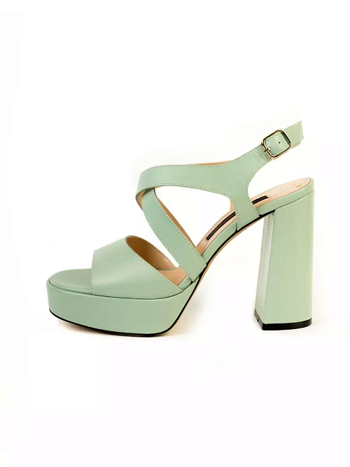 Босоножки FLEUR, зеленый