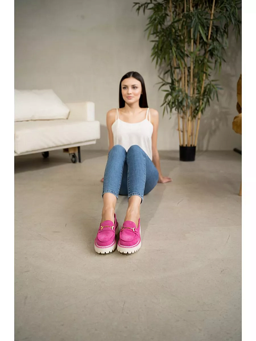 Лоферы JADE, розовый