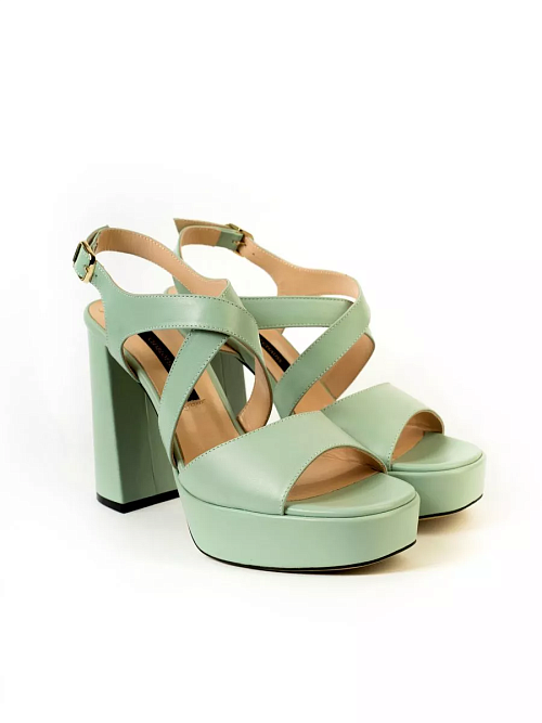 Босоножки FLEUR, зеленый