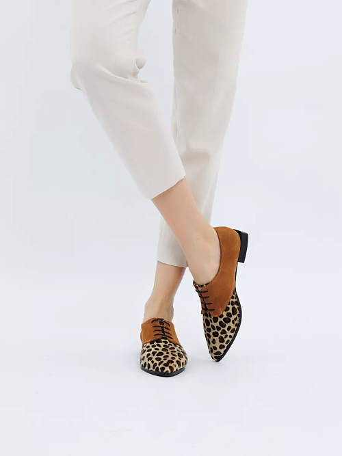 Туфли LORI M, леопард